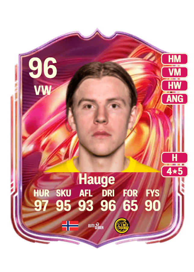 Jens Petter Hauge card