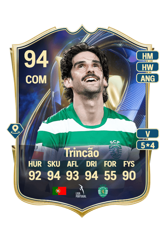 Trincão card