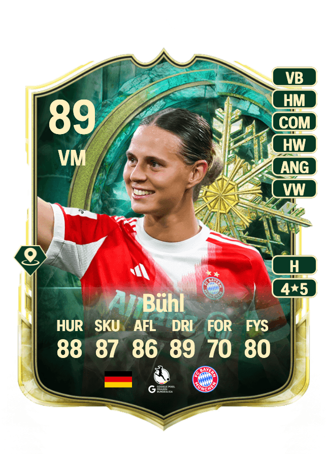 Klara Bühl card
