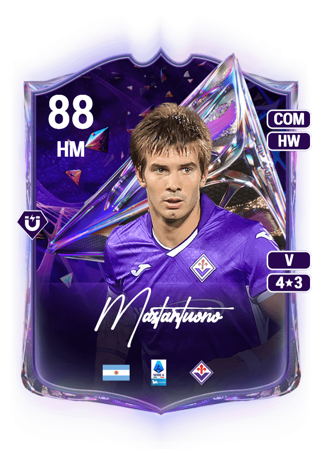 Franco Mastantuono card