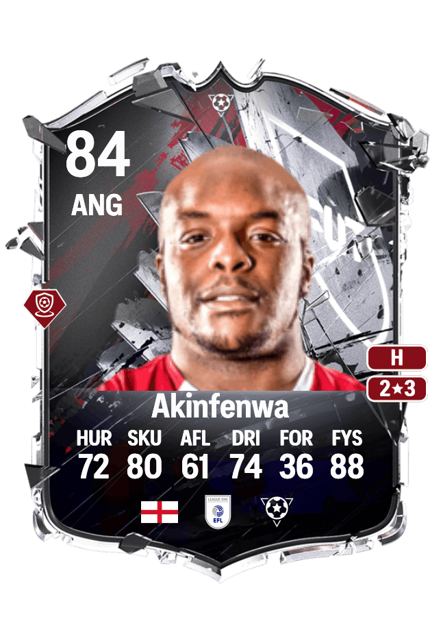 Adebayo Akinfenwa card