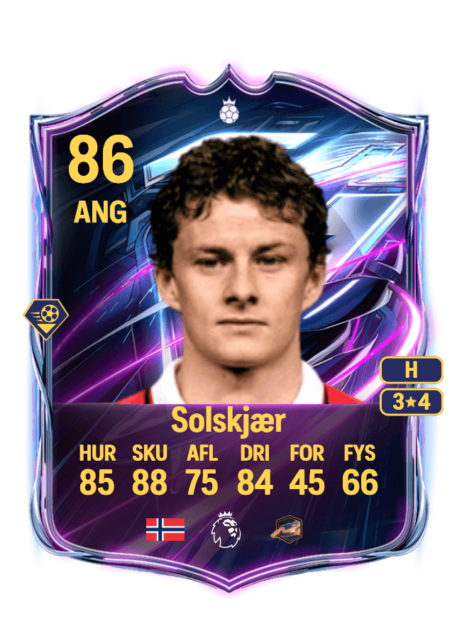 Ole Gunnar Solskjær card
