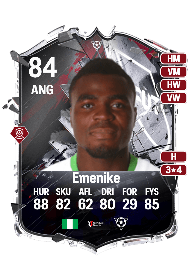 Emmanuel Emenike card