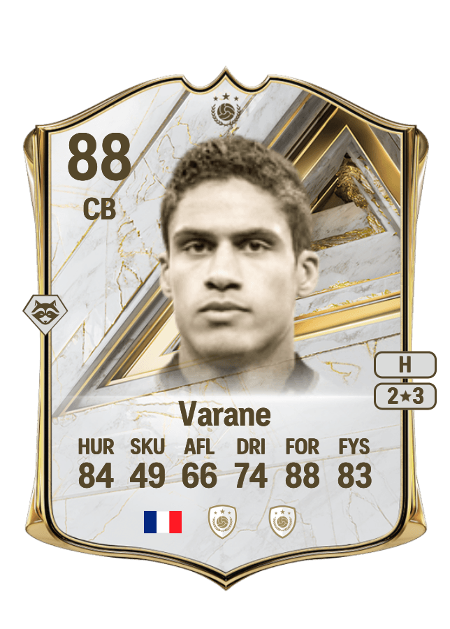 Raphaël Varane card