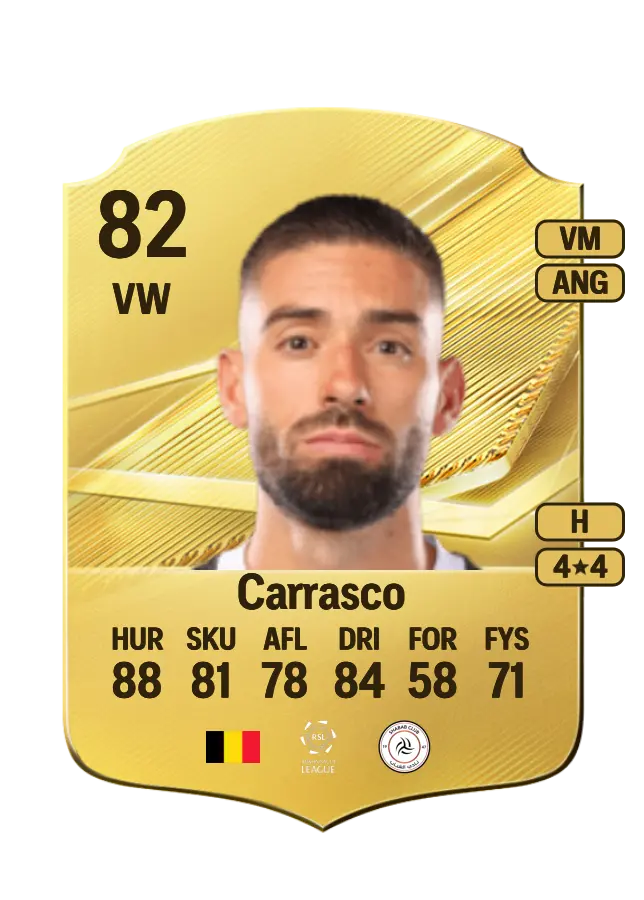 Yannick Carrasco card