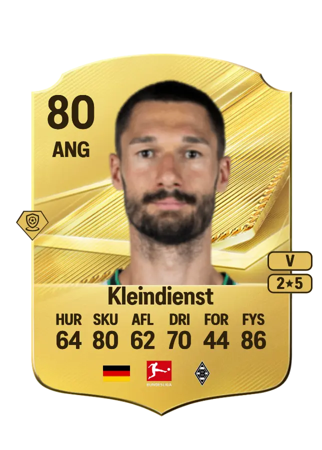 Tim Kleindienst card