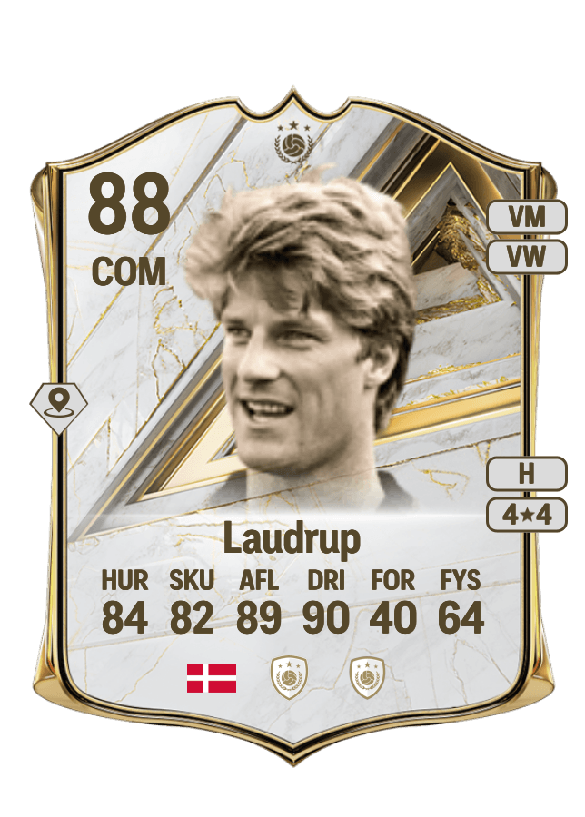 Michael Laudrup card