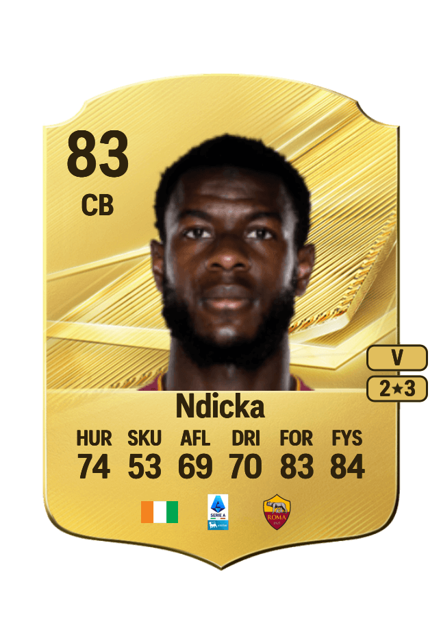 Evan Ndicka card