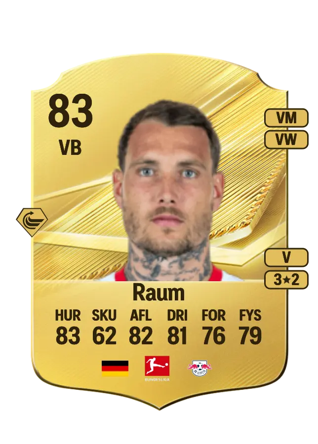 David Raum card