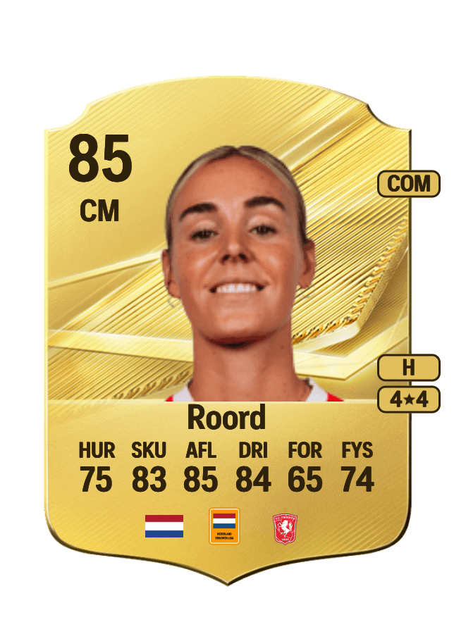 Jill Roord card