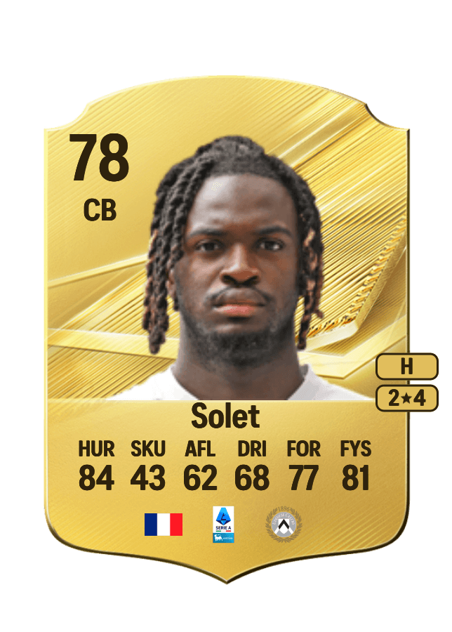 Oumar Solet card