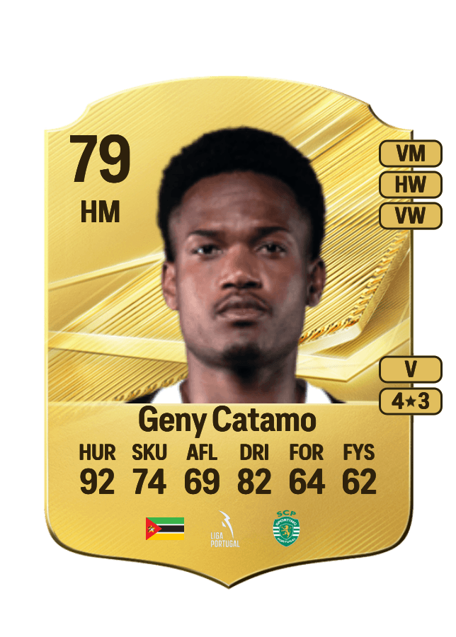 Geny Catamo card