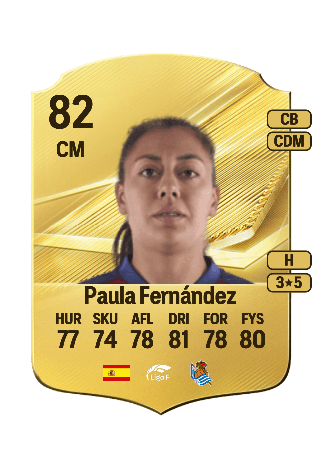 Paula Fernández card