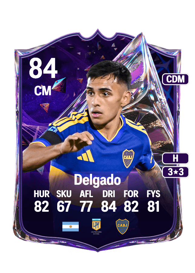 Milton Delgado card