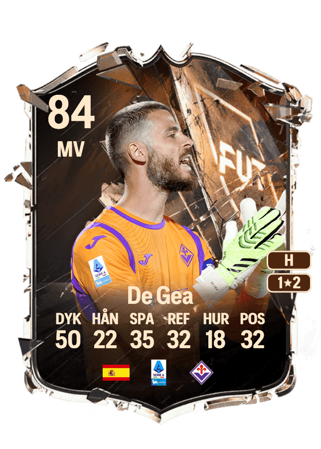 De Gea card