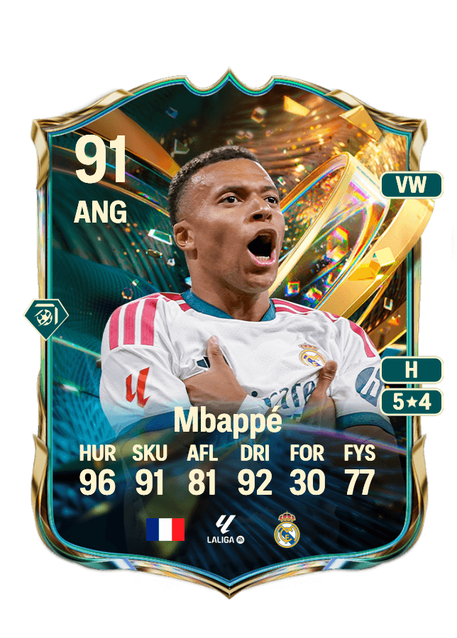 Kylian Mbappé card