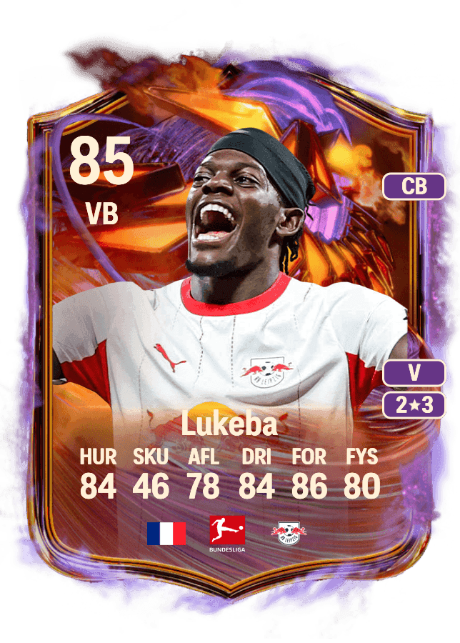 Castello Lukeba card