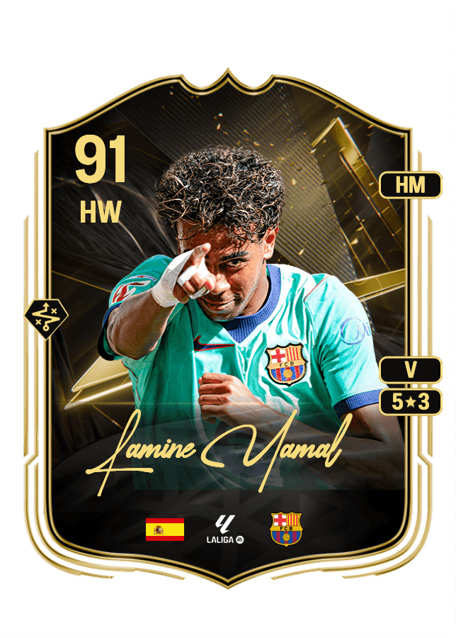 Lamine Yamal card