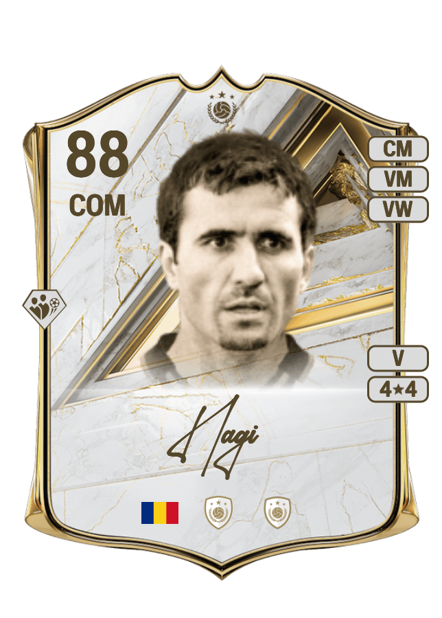 Gheorghe Hagi card