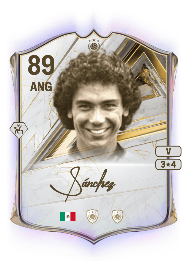 Hugo Sánchez card