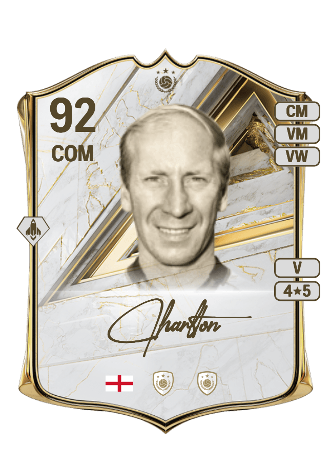 Bobby Charlton card