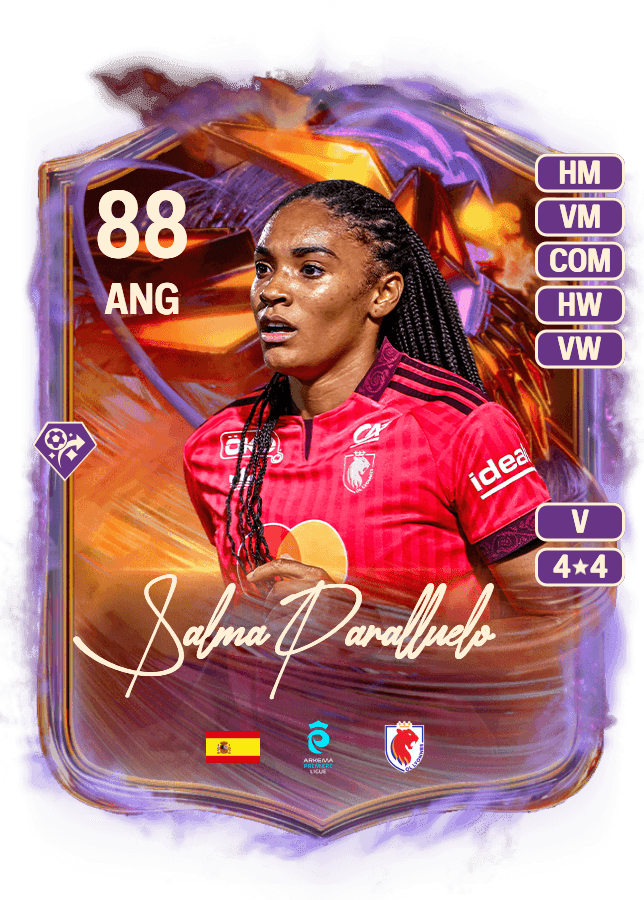Salma Paralluelo card