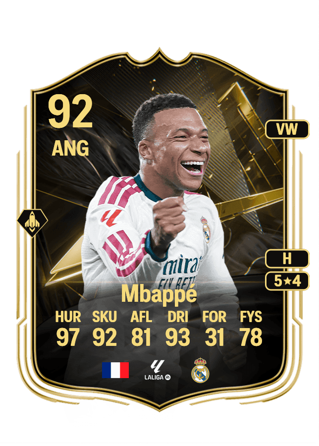 Kylian Mbappé card