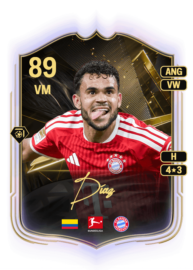 Luis Díaz card