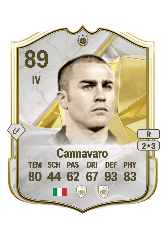 Fabio Cannavaro card