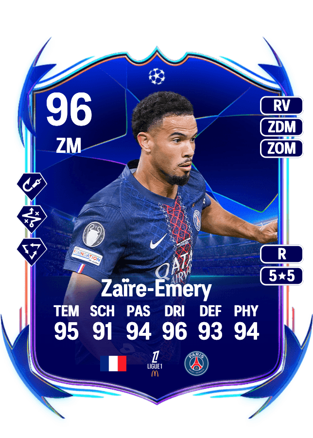 Warren Zaïre-Emery card