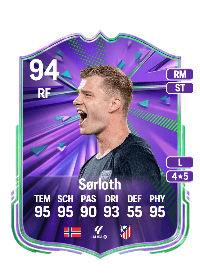 Alexander Sørloth card