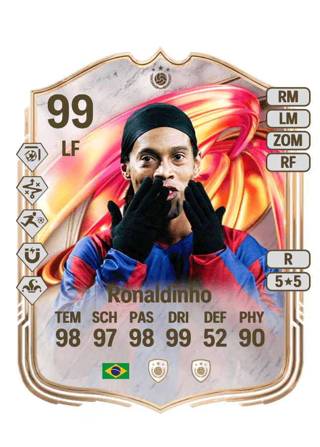 Ronaldinho card