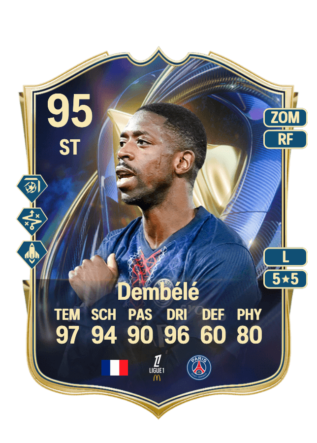 Ousmane Dembélé card