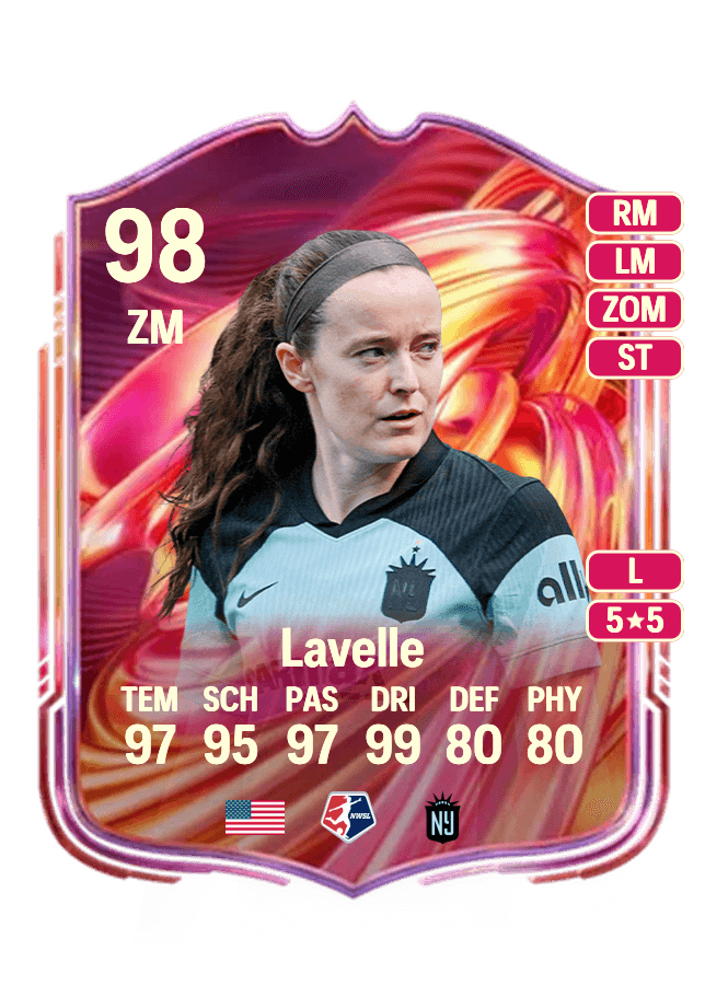 Rose Lavelle card