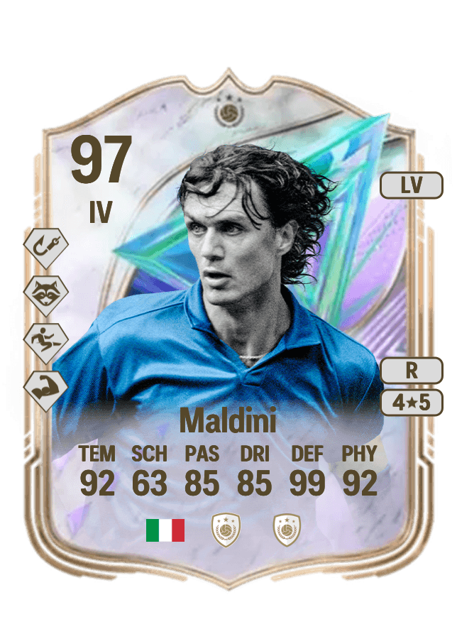 Paolo Maldini card