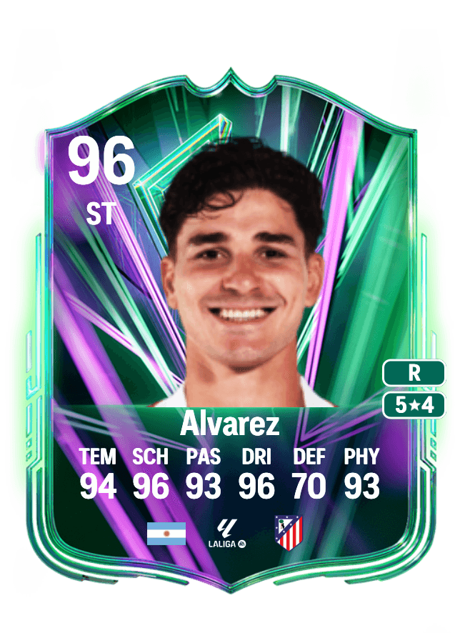 Julián Alvarez card
