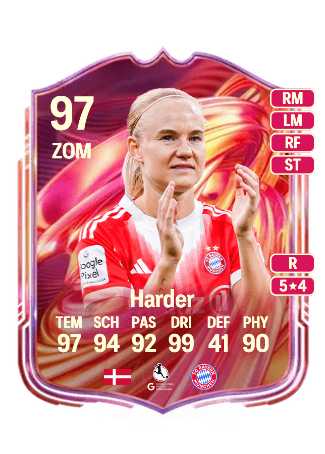 Pernille Harder card