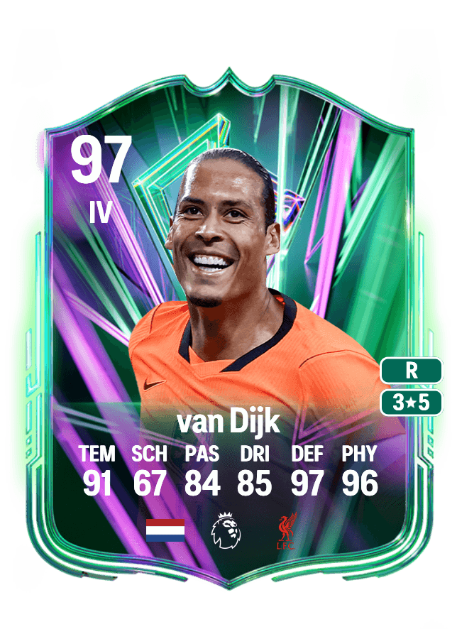 Virgil van Dijk card