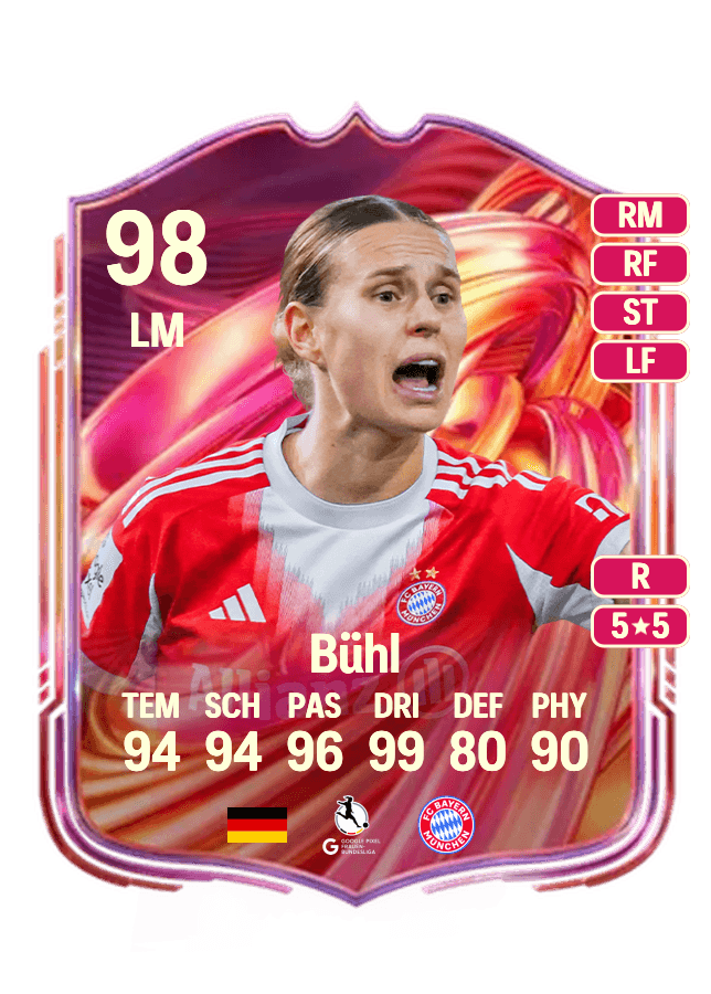 Klara Bühl card