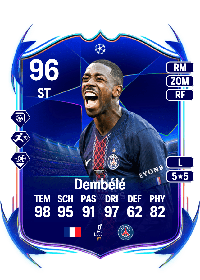 Ousmane Dembélé card