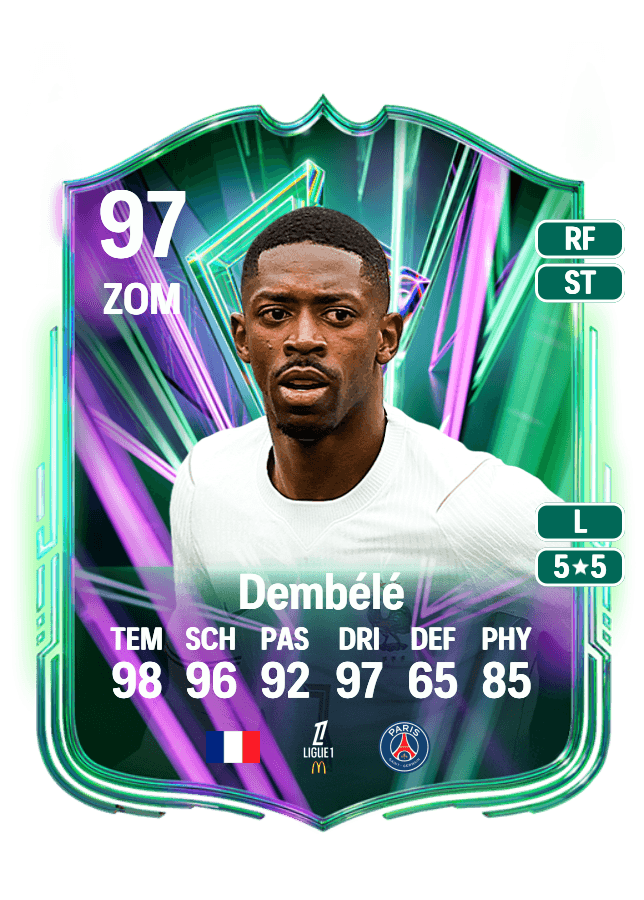 Ousmane Dembélé card