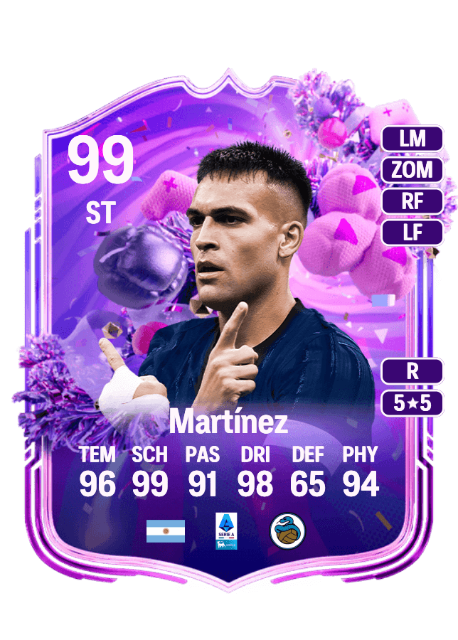 Lautaro Martínez card