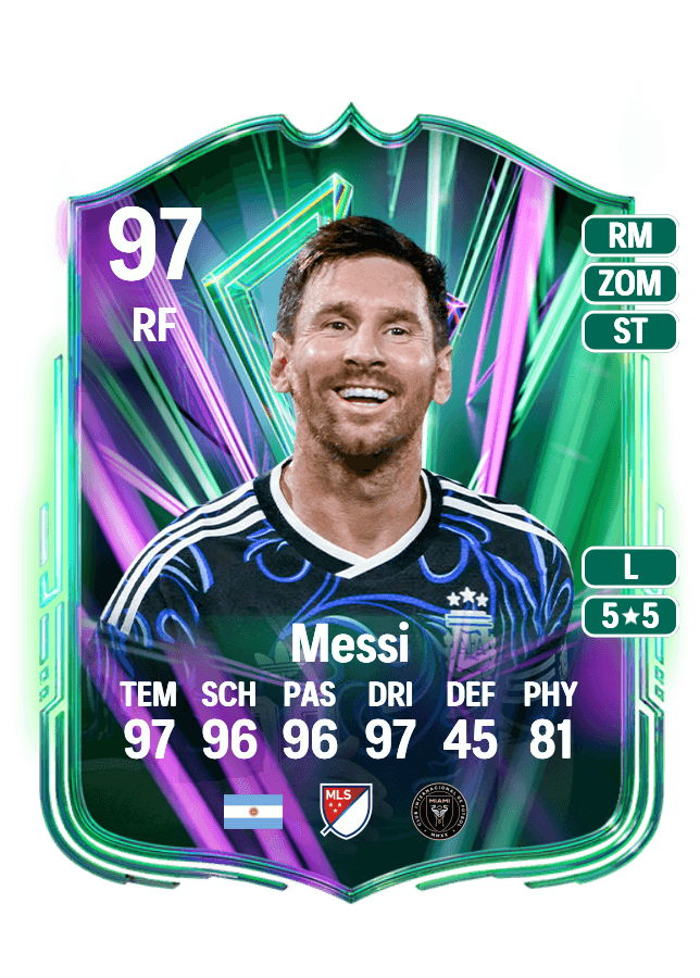 Lionel Messi card
