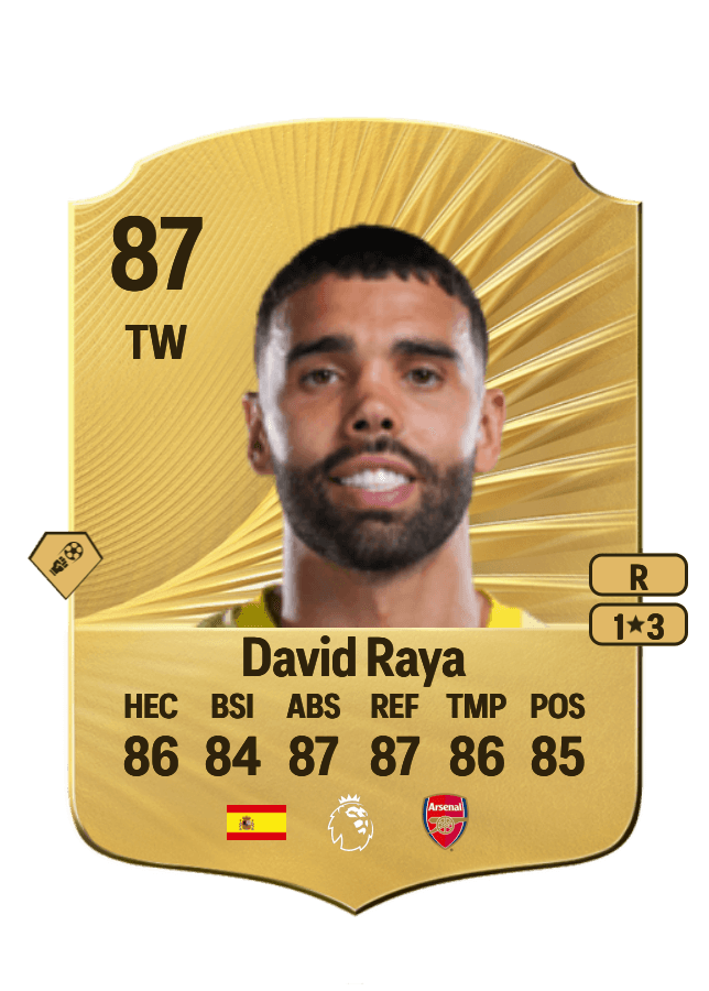 David Raya card