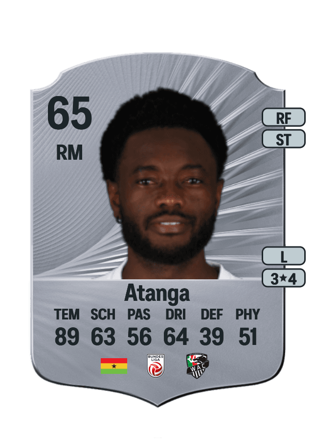 David Atanga card