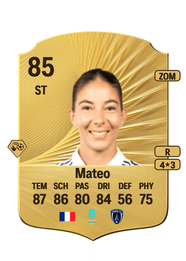 Clara Mateo card