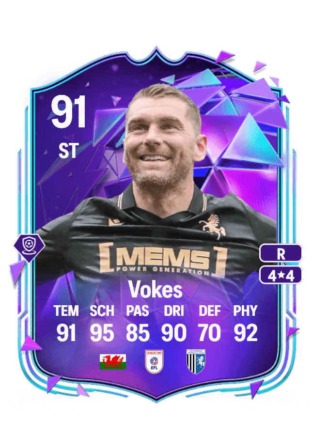 Sam Vokes card