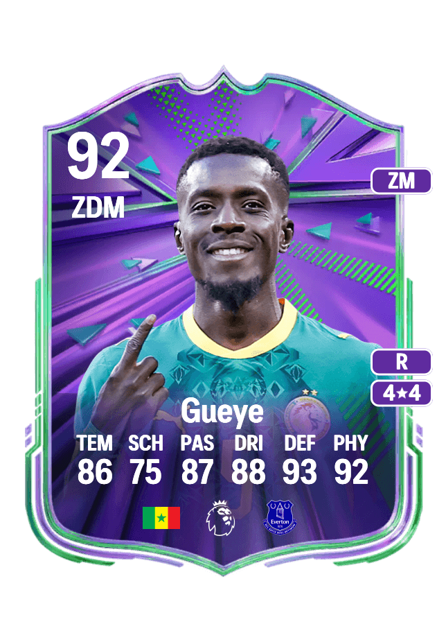 Idrissa Gueye card