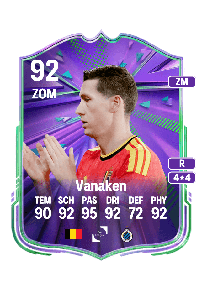 Hans Vanaken card
