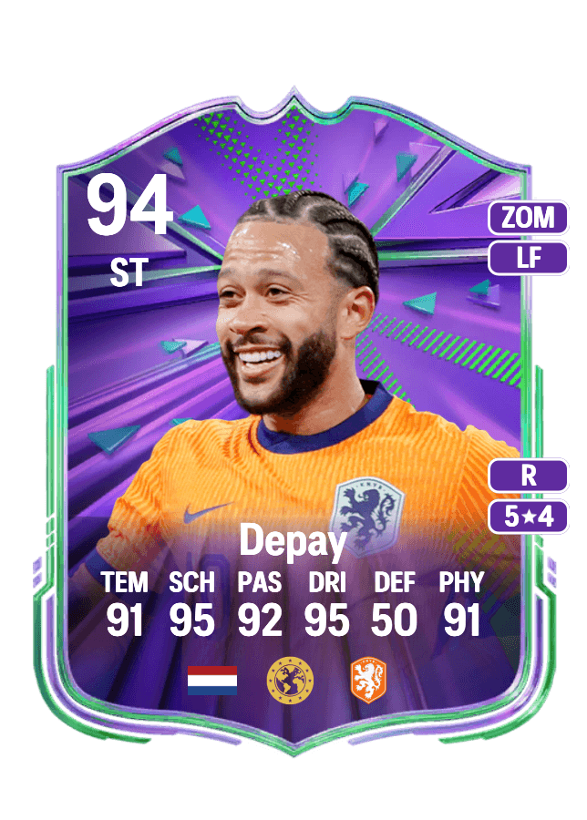 Memphis Depay card